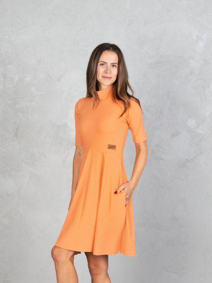 Drexiss šaty AURI SHORT PAPAYA