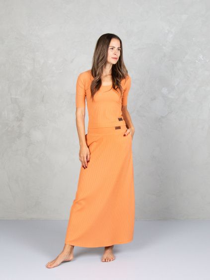 Drexiss sukně CALLA MAXI PAPAYA, Drexiss tričko GRACE PAPAYA