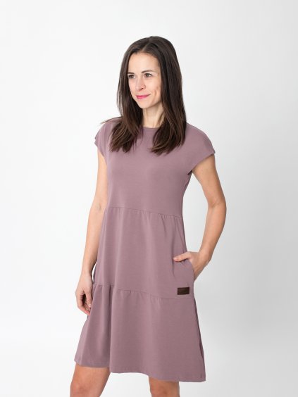 Drexiss letní šaty SOFIE OLD VIOLET