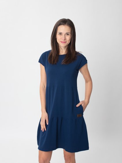 Drexiss letní šaty SOFIE DARK BLUE