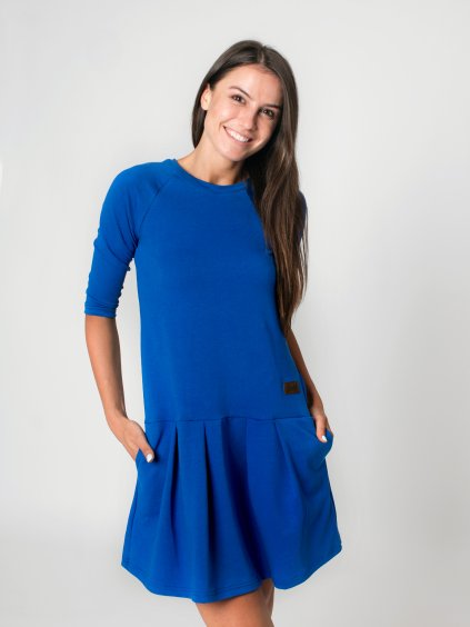 Drexiss podzimní šaty GAB QUEEN BLUE
