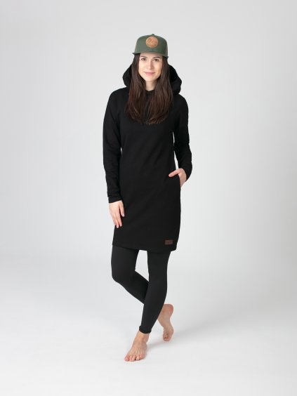Drexiss dámské šaty SARAH SPRING BLACK, Drexiss kšiltovka KHAKI