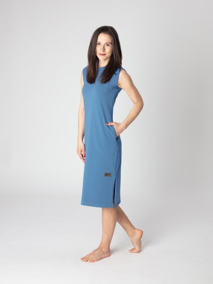 Drexiss maxišaty BLUE