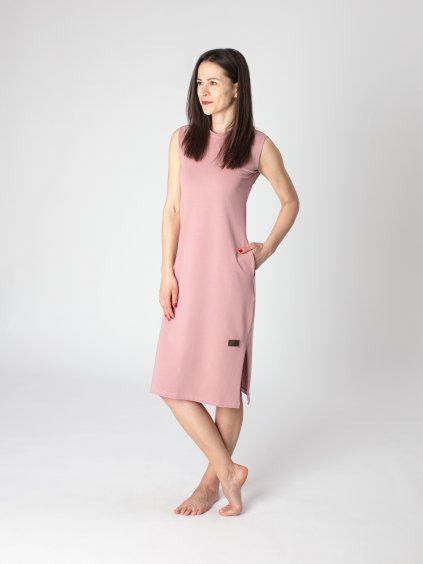 Drexiss maxišaty OLD PINK
