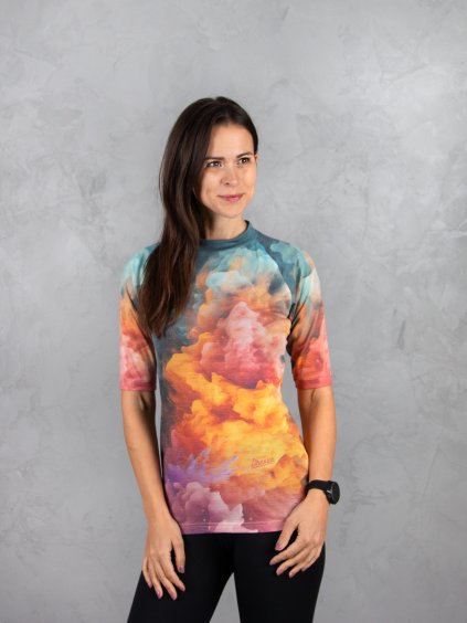Drexiss ALL EXPLOSION PASTEL MERINO ACTIVE krátký rukáv d