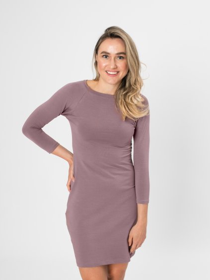 Drexiss podzimní šaty BERENIKA OLD VIOLET