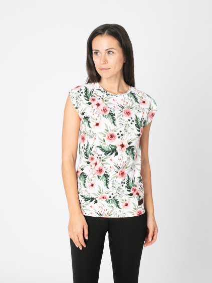Drexiss tričko BASIC FLOWERS V