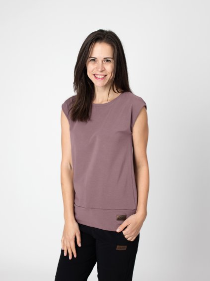 Drexiss tričko BASIC OLD VIOLET