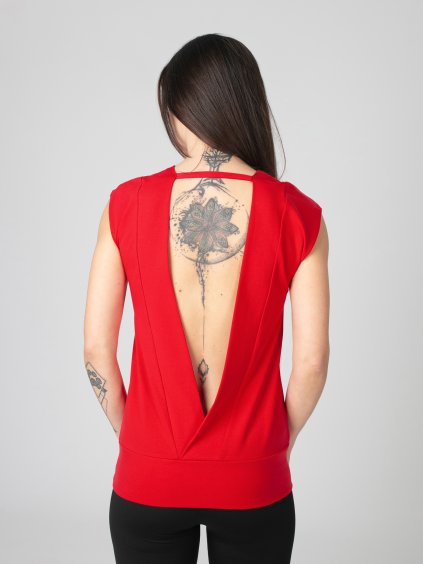 Drexiss tričko YOGA RED