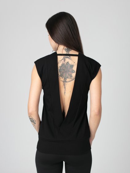 Drexiss tričko YOGA BLACK