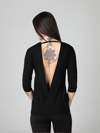 Drexiss tričko YOGA SPRING BLACK