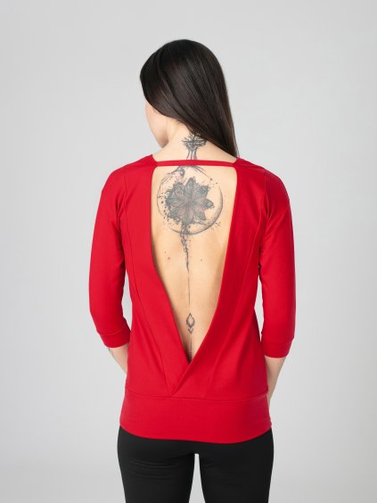 Drexiss tričko YOGA SPRING RED