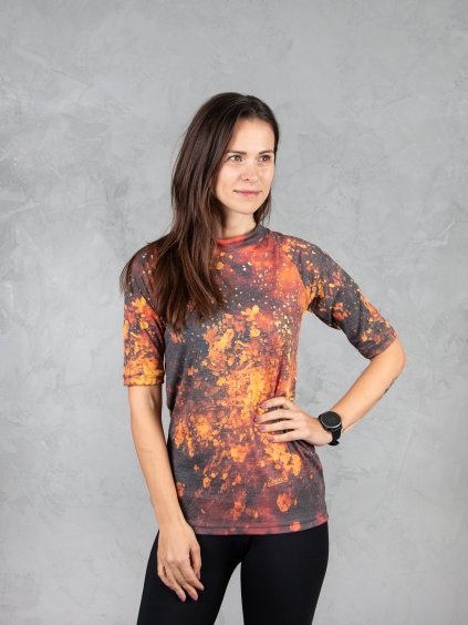 Drexiss ALL VOLCANO MERINO ACTIVE krátký rukáv dámské