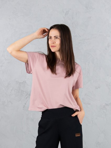 Drexiss tričko FLOW OLD PINK