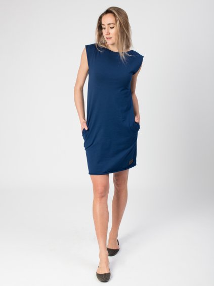 Drexiss letní šaty ANETT DARK BLUE