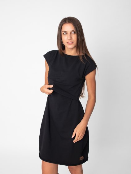 Drexiss kojící šaty ANGELIKA BLACK
