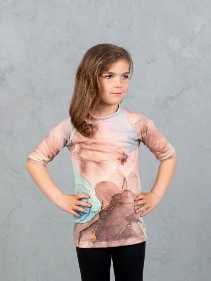Drexiss ALL MARBLE MERINO ACTIVE krátký rukáv
