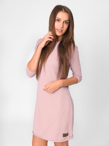 Drexiss podzimní šaty ANGELIKA SPRING OLD PINK