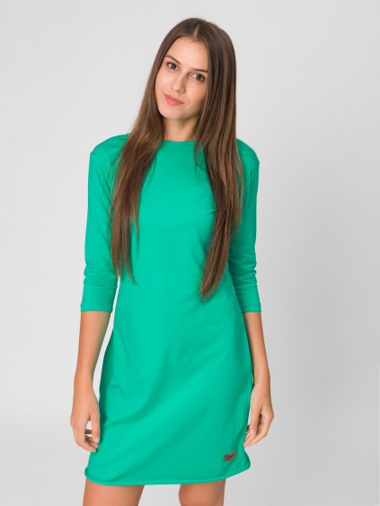 Drexiss podzimní šaty ANGELIKA SPRING GREEN
