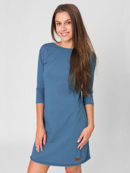 Drexiss podzimní šaty ANGELIKA SPRING BLUE