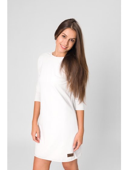 Drexiss podzimní šaty ANGELIKA SPRING WHITE