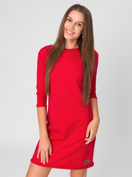 Drexiss podzimní šaty ANGELIKA SPRING RED