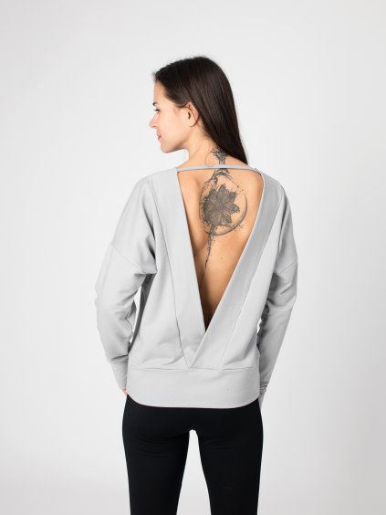 Drexiss mikina YOGA IVORY záda