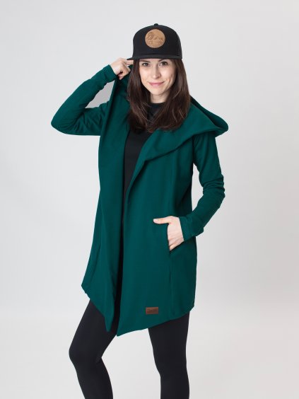 Drexiss kardigan CAPPO CAP DARK GREEN, Drexiss kšiltovka BLACK
