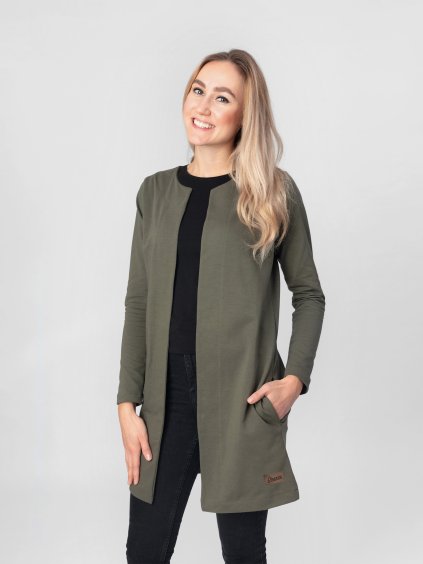 Drexiss kardigan CAPPO DAKR KHAKI