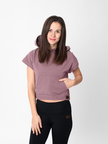 Drexiss crop top YAYA OLD VIOLET
