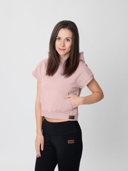 Drexiss crop top YAYA OLD PINK
