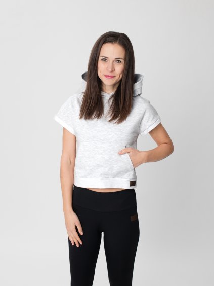 Drexiss crop top YAYA GREY