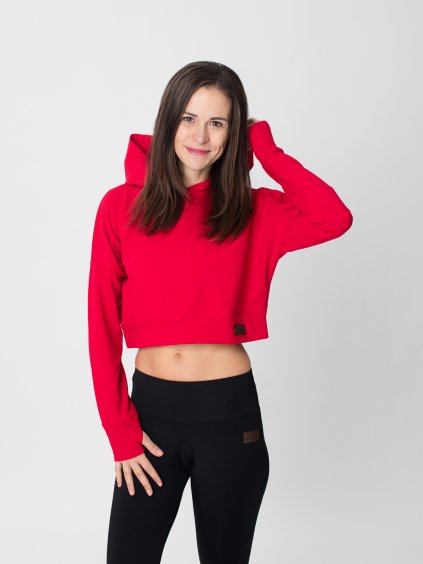 Drexiss crop top YAYA LONG RED