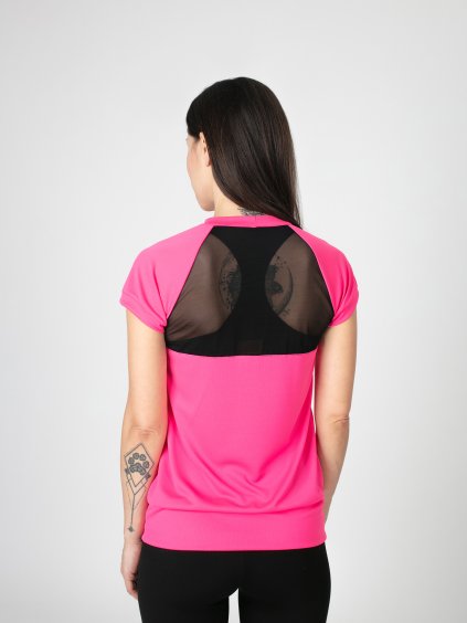 Drexiss funčkní CoolMax tričko MAYA PINK záda