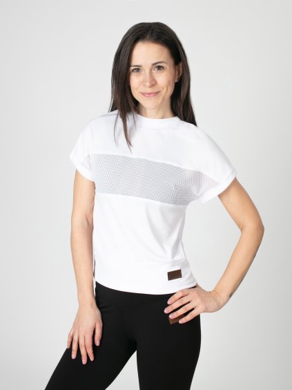 Drexiss funkční CoolMax tričko GYM WHITE