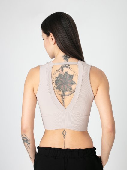 Drexiss funkční tílko FEEL YOGA BEIGE
