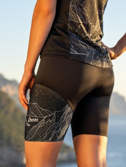 Drexiss sportovní kraťasy DIAMOND BEACH BLACK (2)