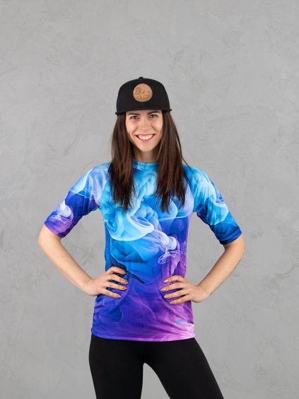 Drexiss ALL MIST VIOLET COOLMAX krátký rukáv