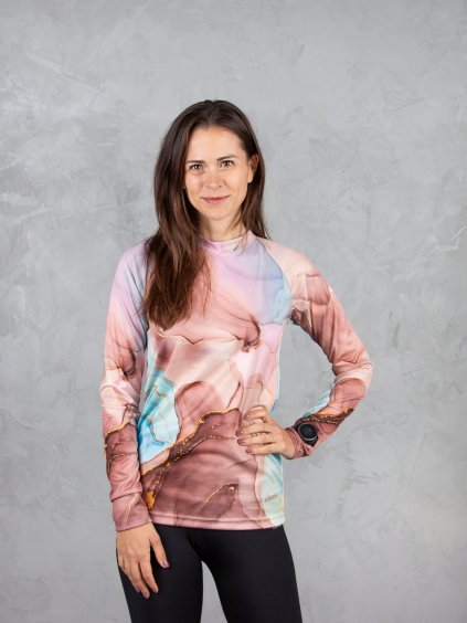 Drexiss ALL MARBLE COOLMAX dlouhý rukáv dámský