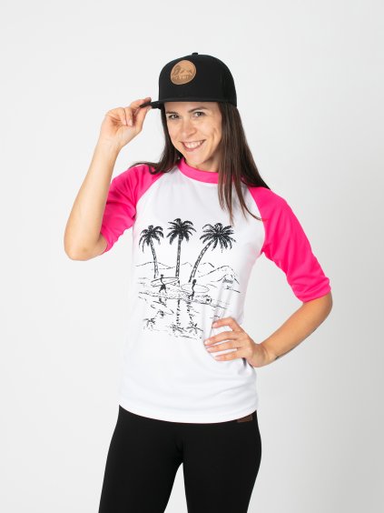 Drexiss FULL SURF PINK COOLMAX krátký rukávDrexiss kšiltovka BLACK