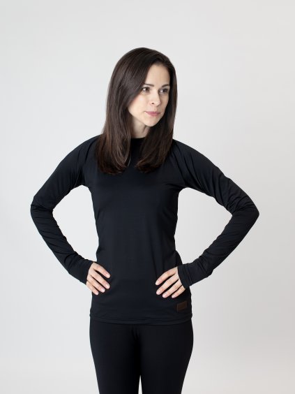 Drexiss FULL BLACK COOLMAX dlouhý rukáv