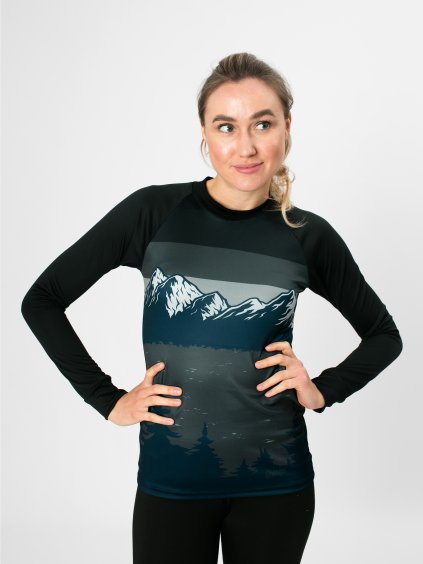Drexiss FULL MOUNTAIN GREY COOLMAX dlouhý rukáv