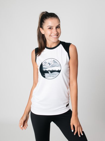 Drexiss CoolMax tílko FULL WOLF BW