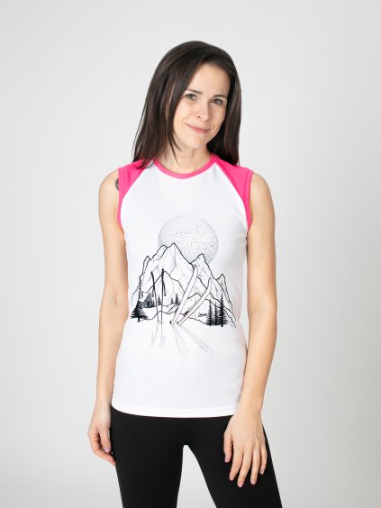 Drexiss CoolMax tílko FULL SKIALP PINK