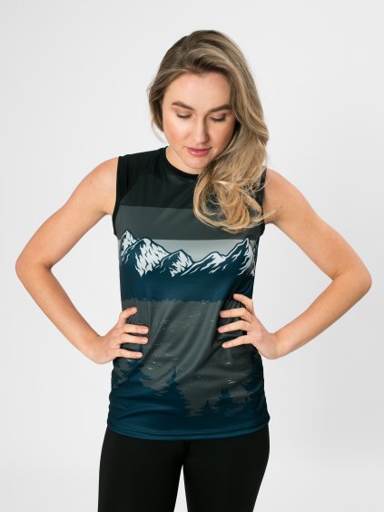 Drexiss CoolMax tílko FULL MOUNTAINS GREY