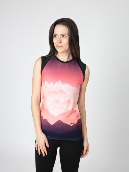 Drexiss CoolMax tílko FULL SUNSET PINK