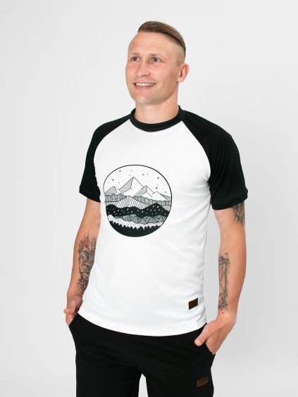 Drexiss pánské FULL MOUNTAINS COOLMAX krátký rukáv