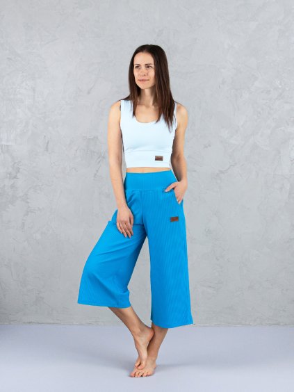 Drexiss kalhoty SOUL MIDI AZUR, Drexiss tílko GLAM LIGHT BLUE