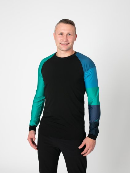 Drexiss pánské termotriko STRIPE GREEN