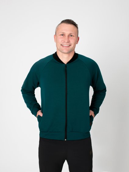 Drexiss pánský BOMBER DARK GREEN